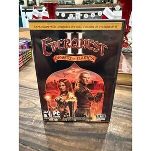 EverQuest II Desert of Flames PC Expansion Pack Video Game Multiplayer